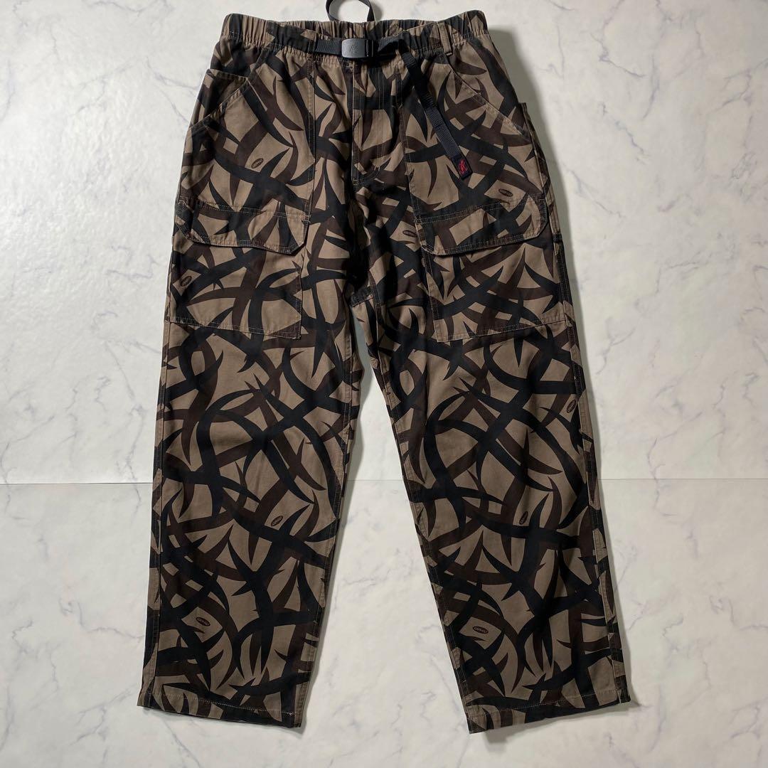 【美品】グラミチ　ワークパンツ　トライバルカモ　CANVAS EQT PANT