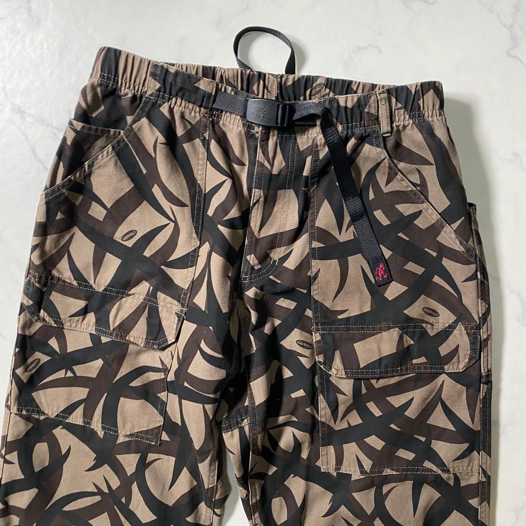【美品】グラミチ　ワークパンツ　トライバルカモ　CANVAS EQT PANT