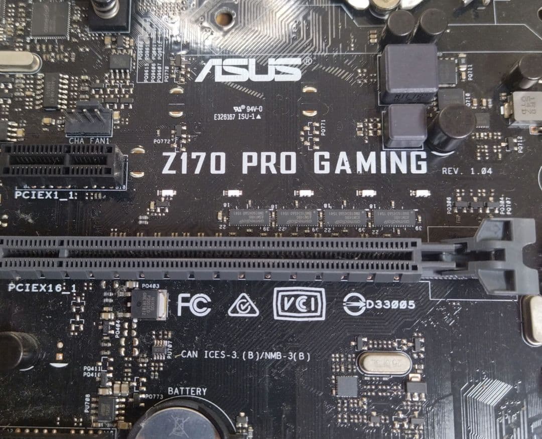 Z170 PRO GAMING CPU&メモリ付　ジャンク