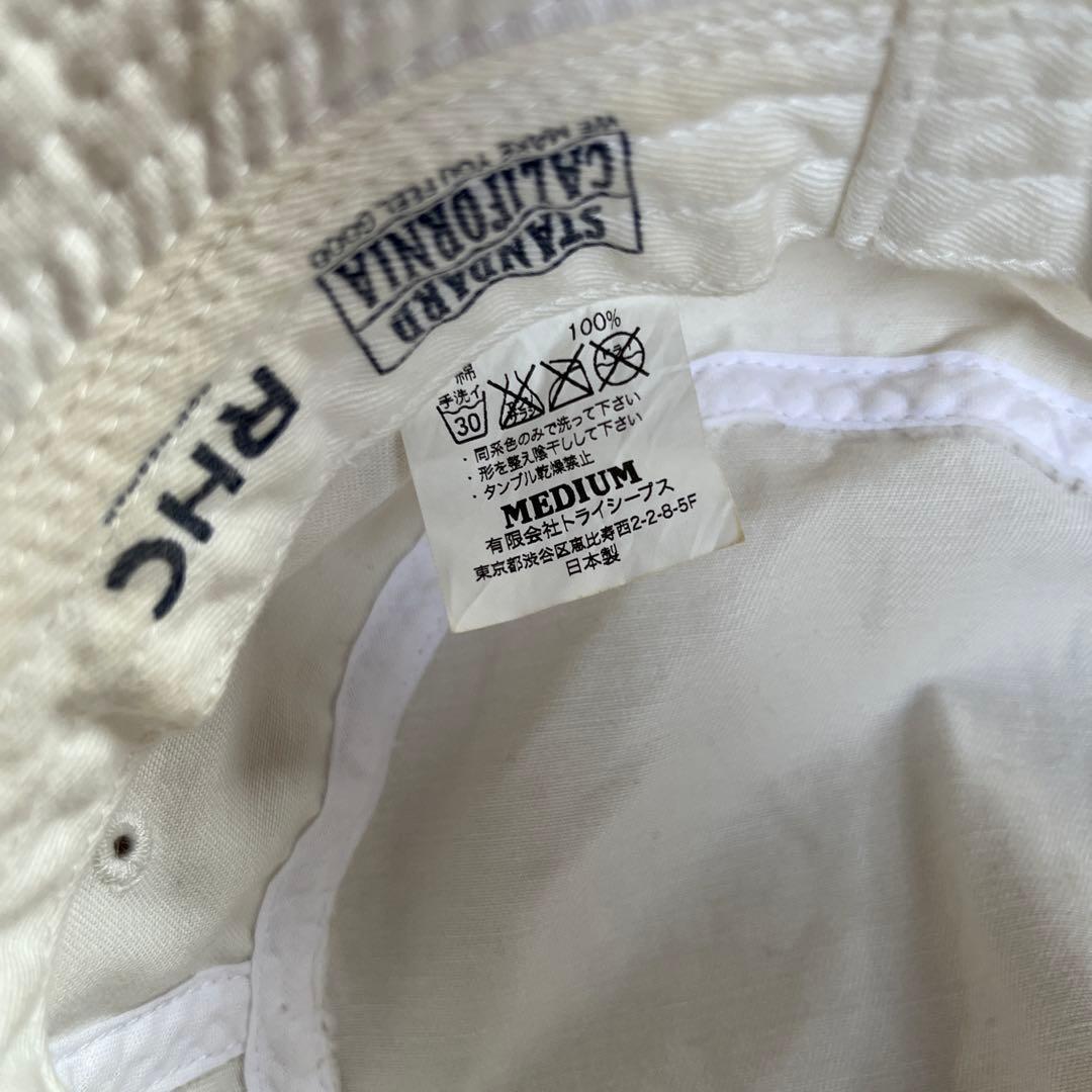 ロンハーマンRHC STANDARD CAL バケットハット ホワイト