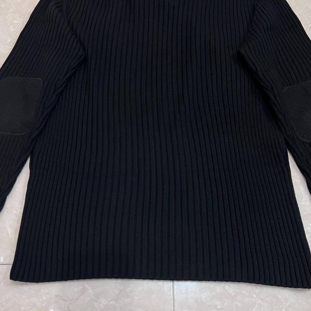 バーバリー ブラックレーベル コマンドニット セーター エルボーパッチ　3