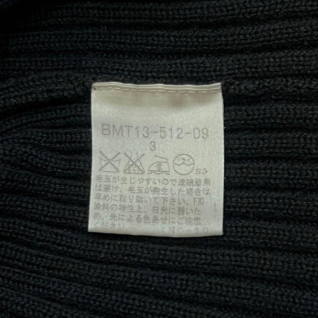 バーバリー ブラックレーベル コマンドニット セーター エルボーパッチ　3