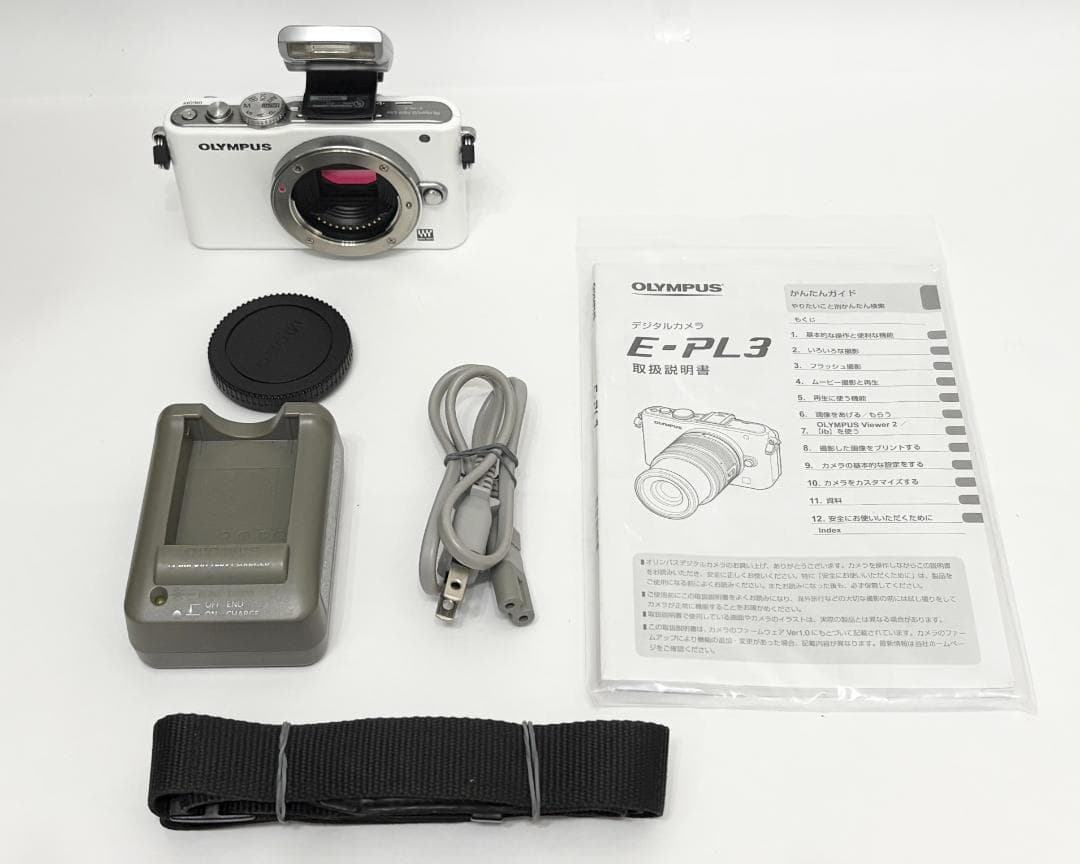 OLYMPUS PEN Lite E-PL3 ボディ ホワイト