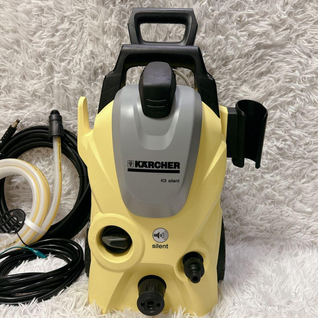 【美品】ケルヒャー K3 Silent 静音 高圧洗浄機 西日本 60Hz