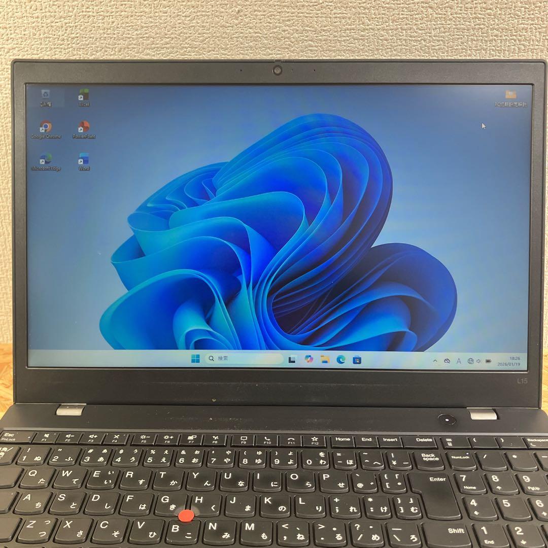 ThinkPad L15 Gen2 第11世代 Office2021 テンキー付