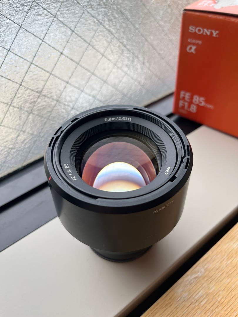 SONY FE 85mm F1.8 単焦点 レンズ SEL85F18