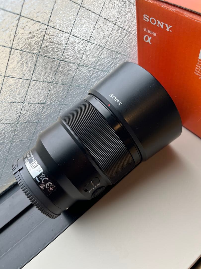 SONY FE 85mm F1.8 単焦点 レンズ SEL85F18