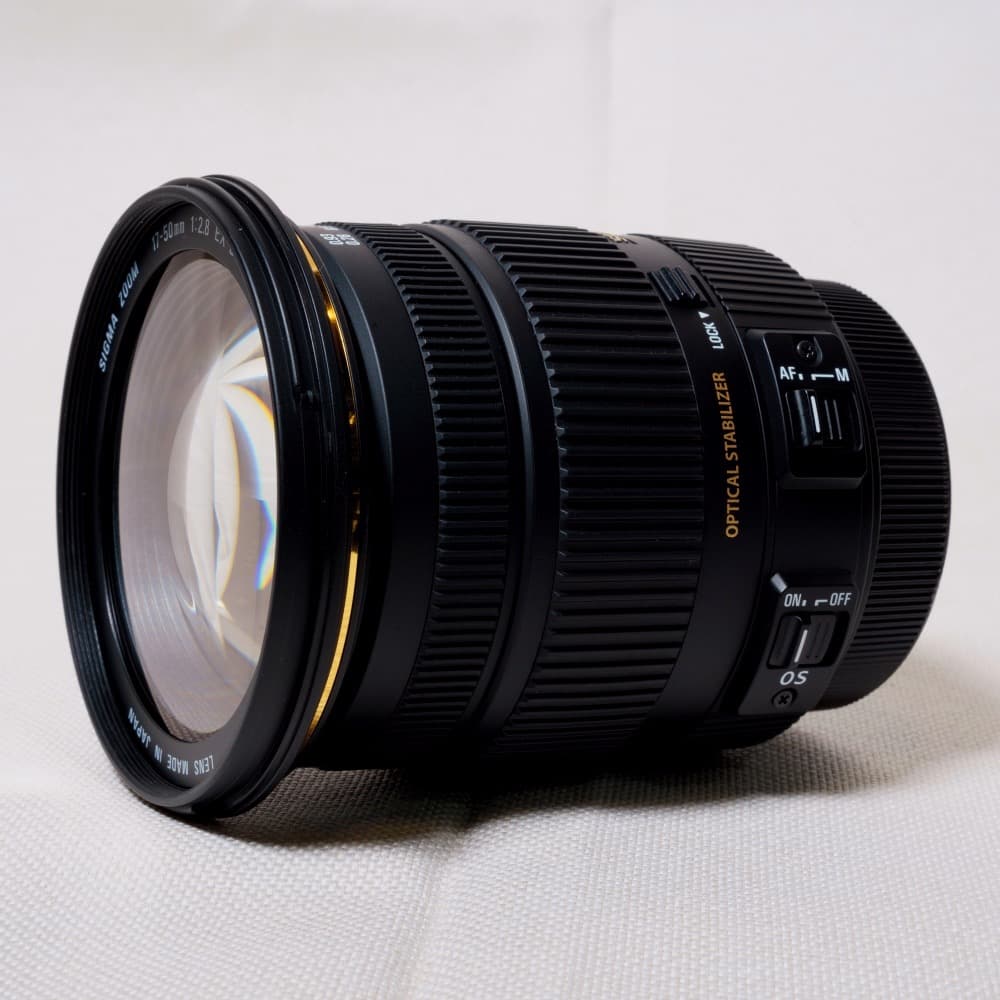 SIGMA EFマウント 17-50mm 2.8 EX DC OS HSM