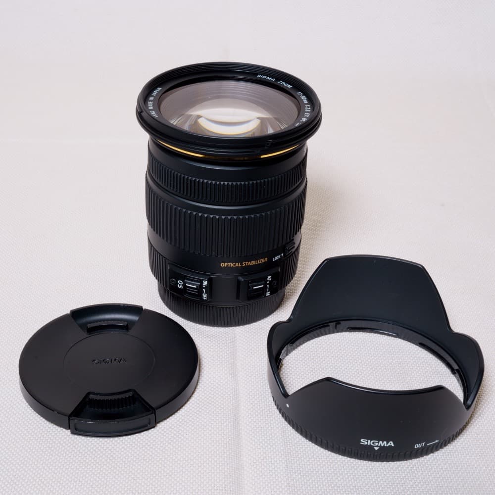 SIGMA EFマウント 17-50mm 2.8 EX DC OS HSM