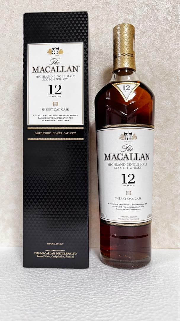 ザ・マッカラン12年　シェリーオークカスク 700ml