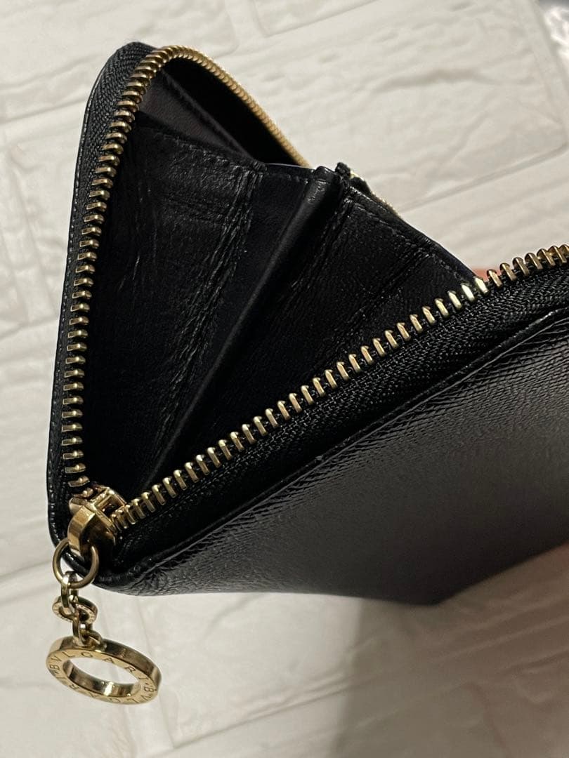 BVLGARIブルガリ　ラウンドファスナー　長財布　❤︎