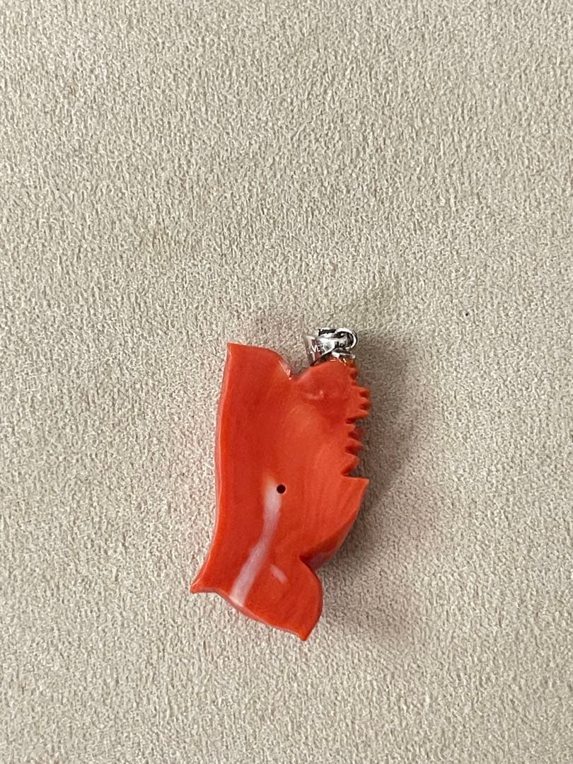 珊瑚サンゴネックレス31.6mm、重约4.2g