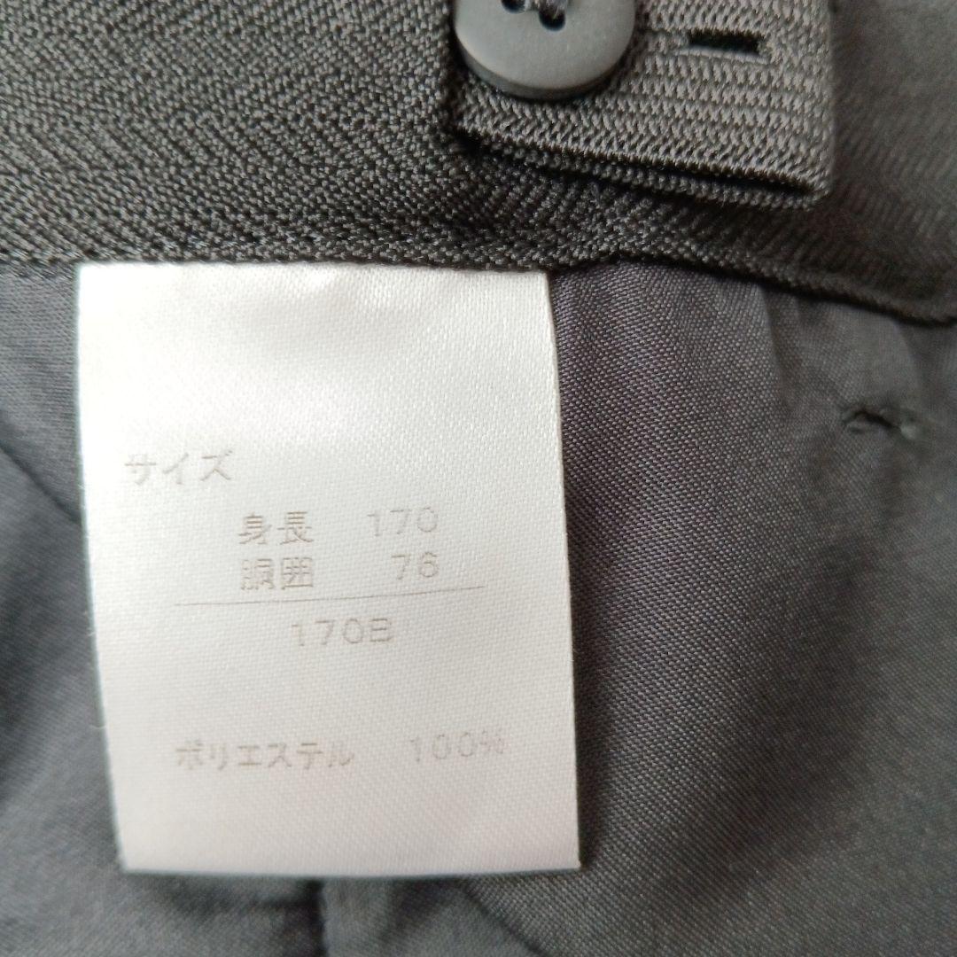 170B フォーマルスーツ 卒業式 男の子 ワンダーファクトリー 黒