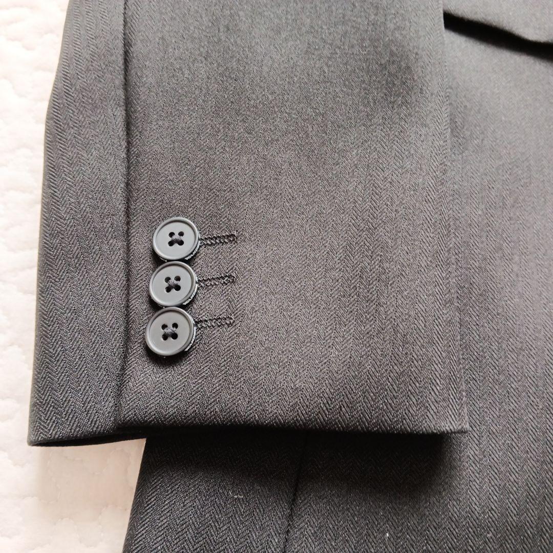 170B フォーマルスーツ 卒業式 男の子 ワンダーファクトリー 黒