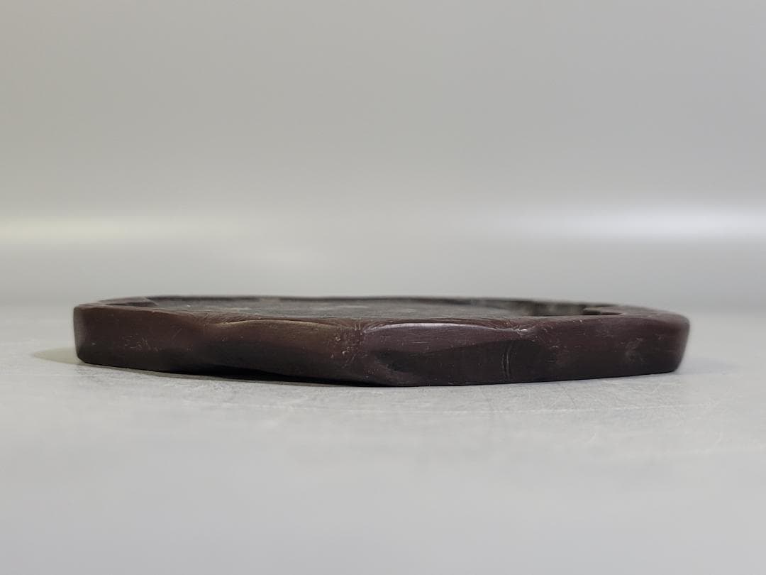 DT581 古い 硯 瓜 蓮形 二件 まとめて