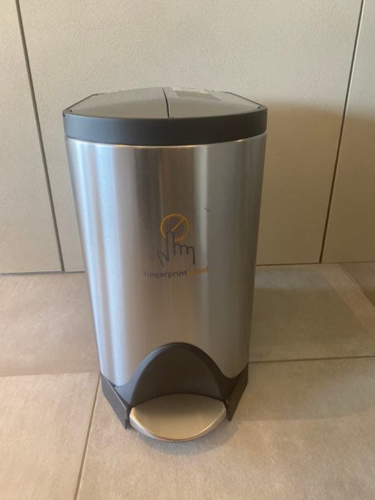 Simple human ゴミ箱/ステンレス/バタフライ/20ℓ(CW1837)