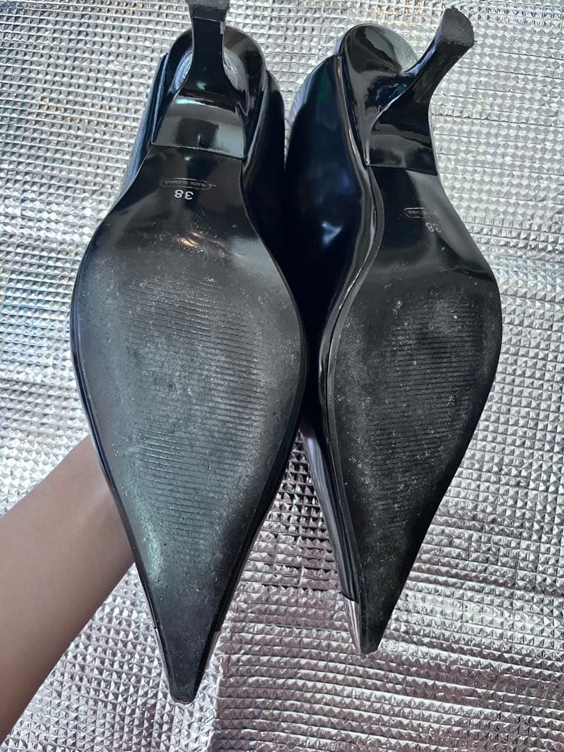 【PRANK PROJECT】 ポインテッドトゥミュール ブラック