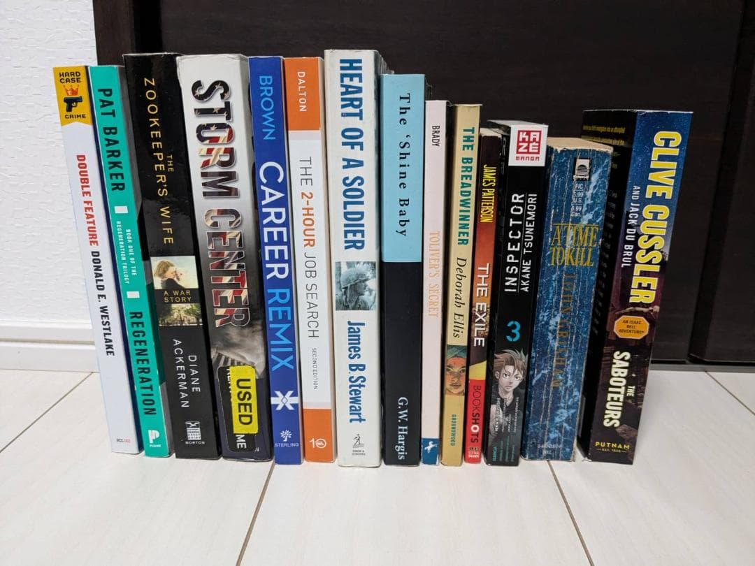 洋書140冊（戦争、小説、歴史）