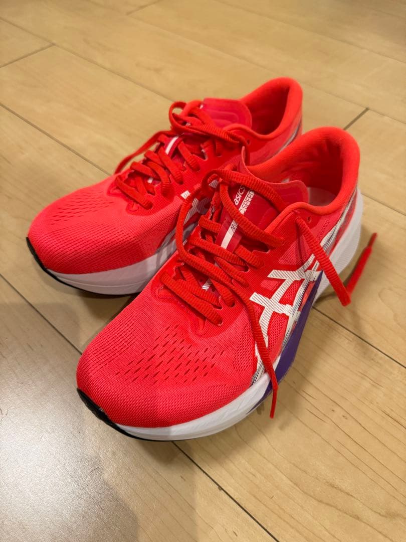 ASICS マジックスピード4 ランニングシューズ カーボン入り 25cm