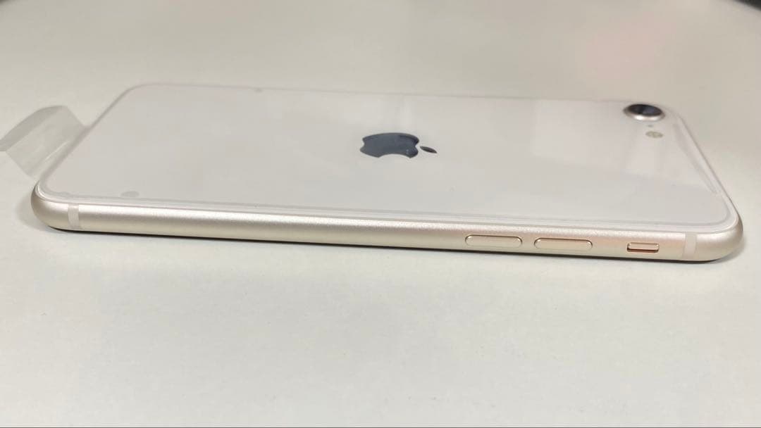 iPhone SE第3世代64GB/SIMフリー/スターライト/バッテリー100