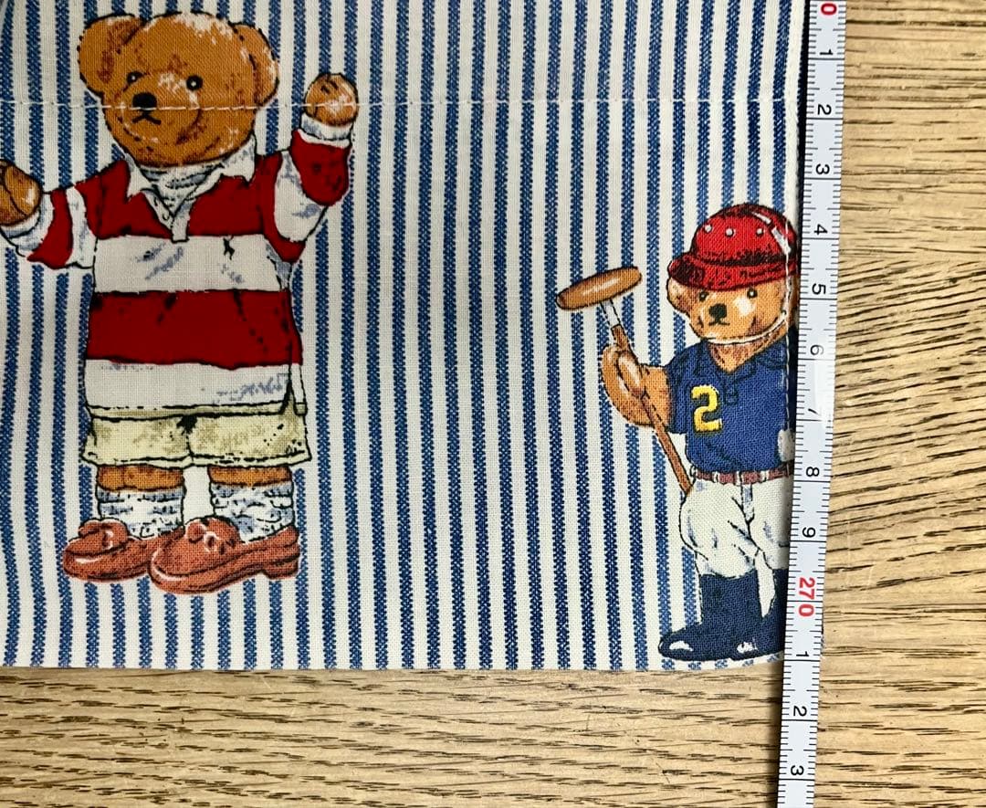 ✴︎Ralph Lauren✴︎ポロベア フラットシーツ ダブルサイズ