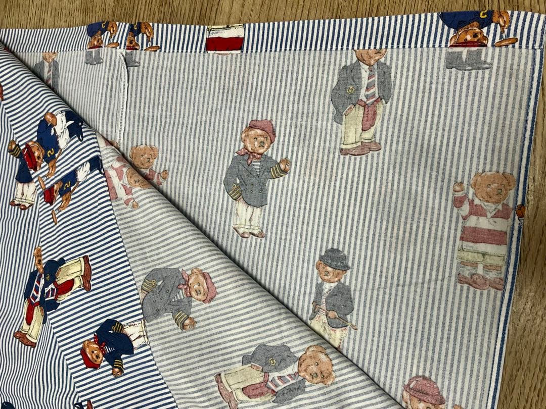 ✴︎Ralph Lauren✴︎ポロベア フラットシーツ ダブルサイズ