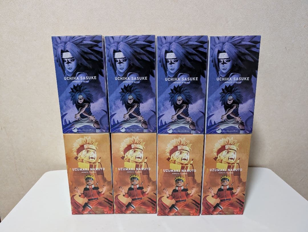 ナルト＆サスケ　各4体 VIBRATION STARS フィギュア