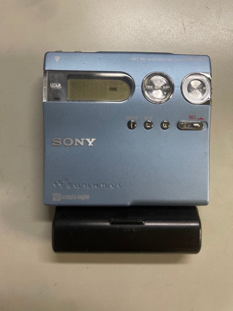 SONY MZ-N910 MD WALKMAN ソニー MDウォークマン ブルー