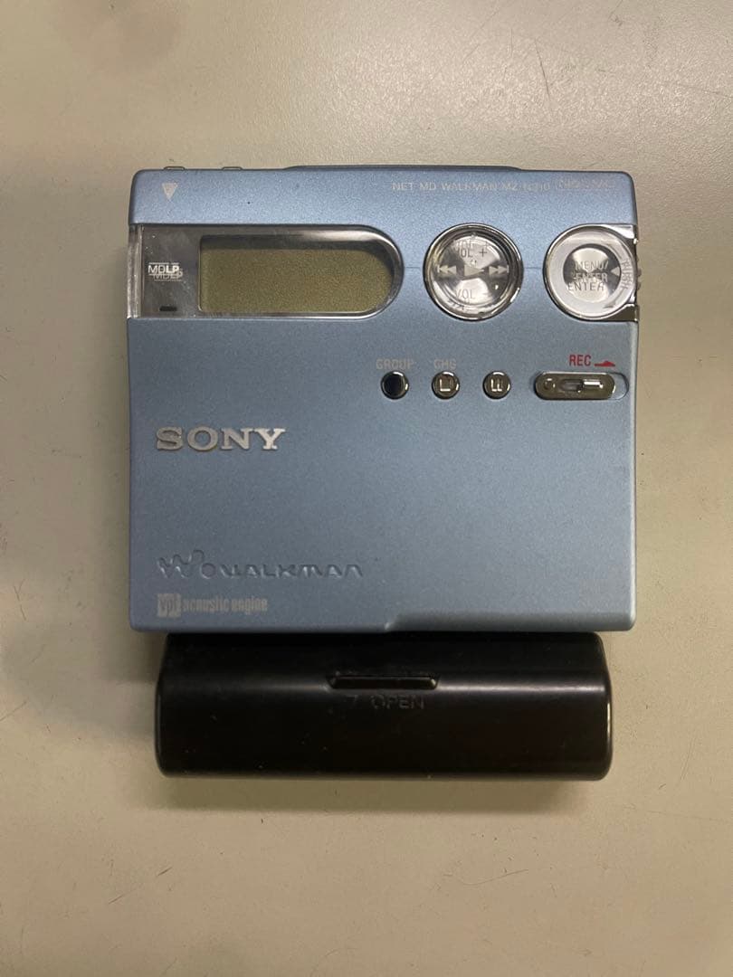 SONY MZ-N910 MD WALKMAN ソニー MDウォークマン ブルー