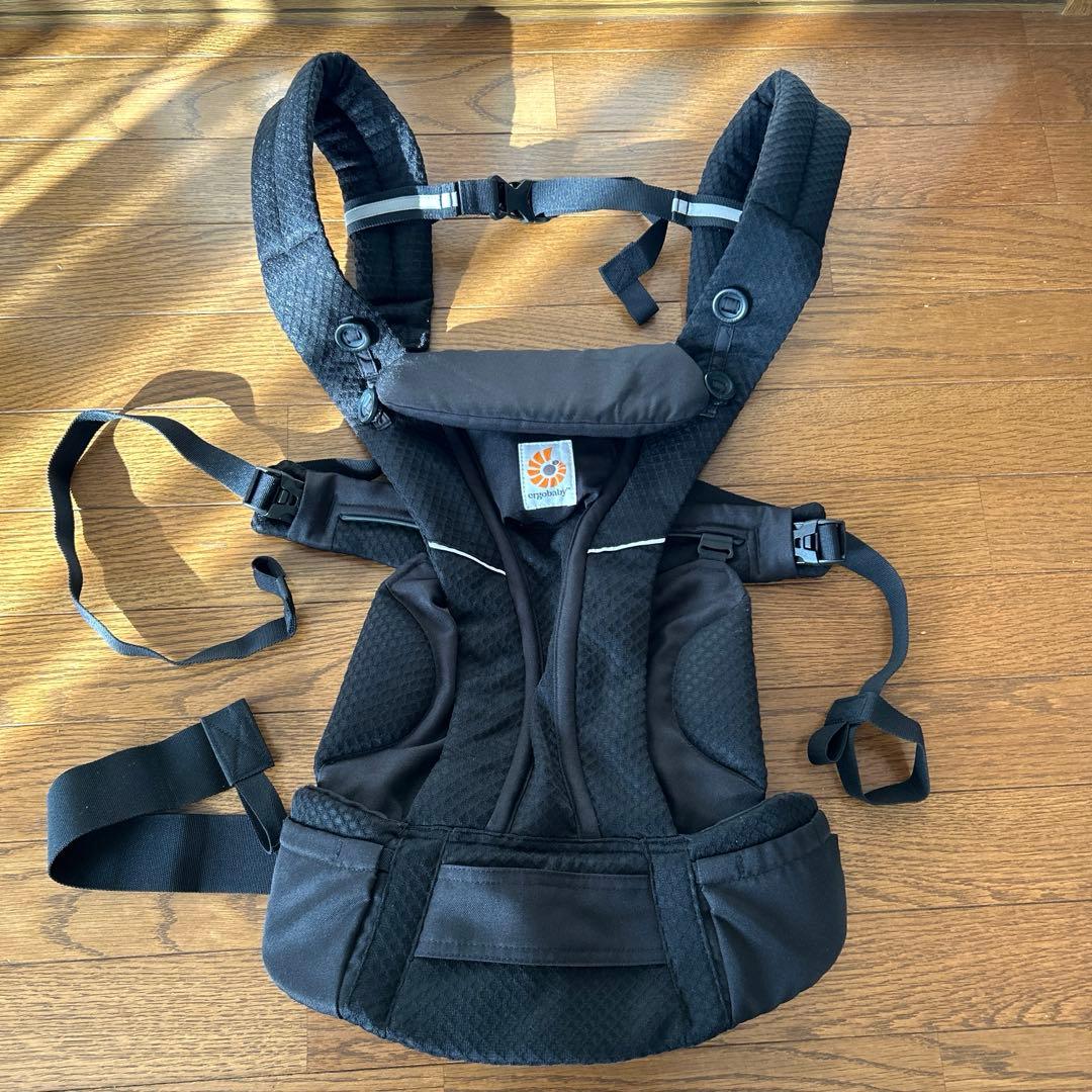 【エルゴベビー 】抱っこ紐 ブラック　オムニブリーズ