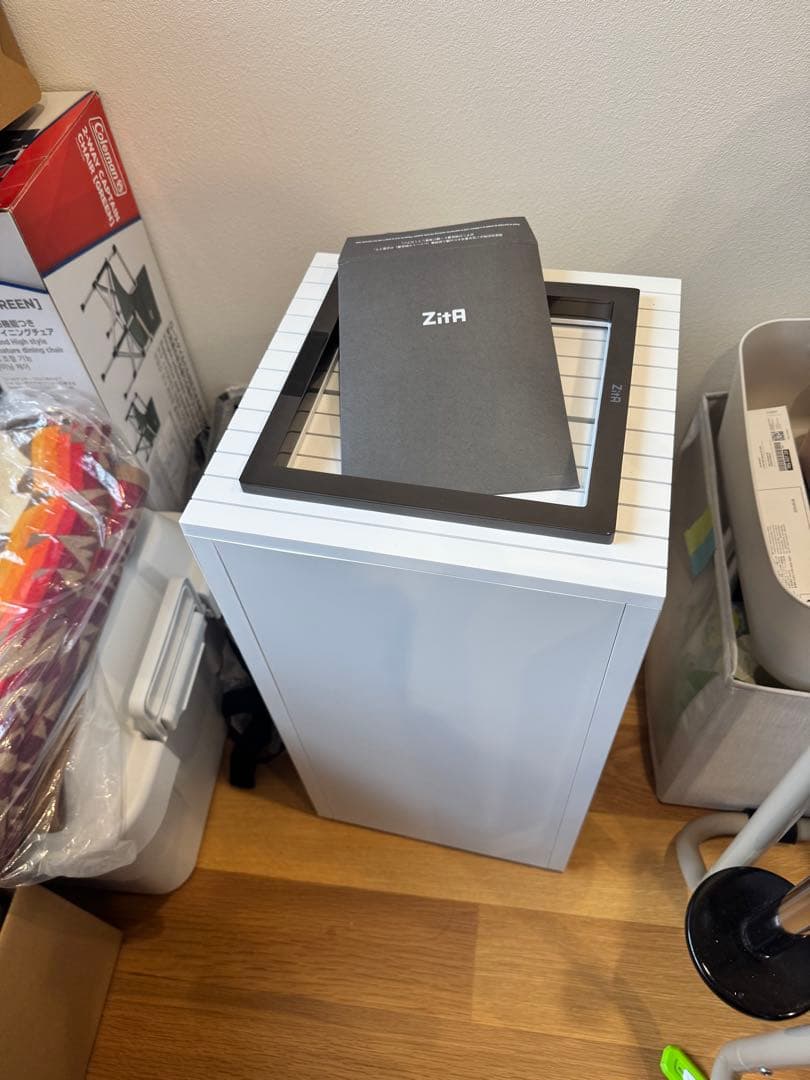 ZitA SQUARE ホワイト 自動開閉ごみ箱 新品未使用