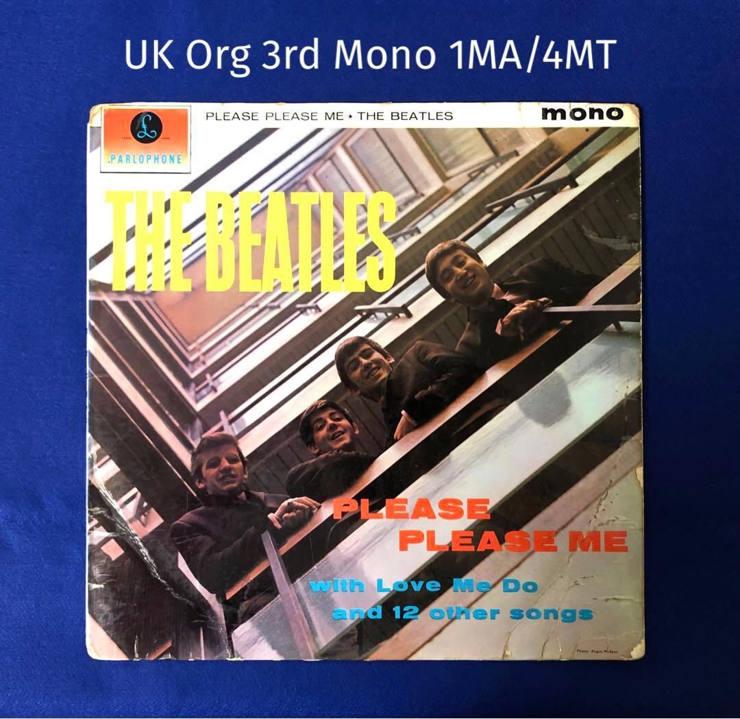 UKOrg 3rd ビートルズ Please Please Me Mono