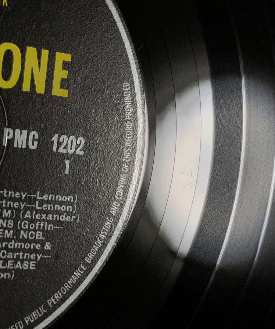 UKOrg 3rd ビートルズ Please Please Me Mono