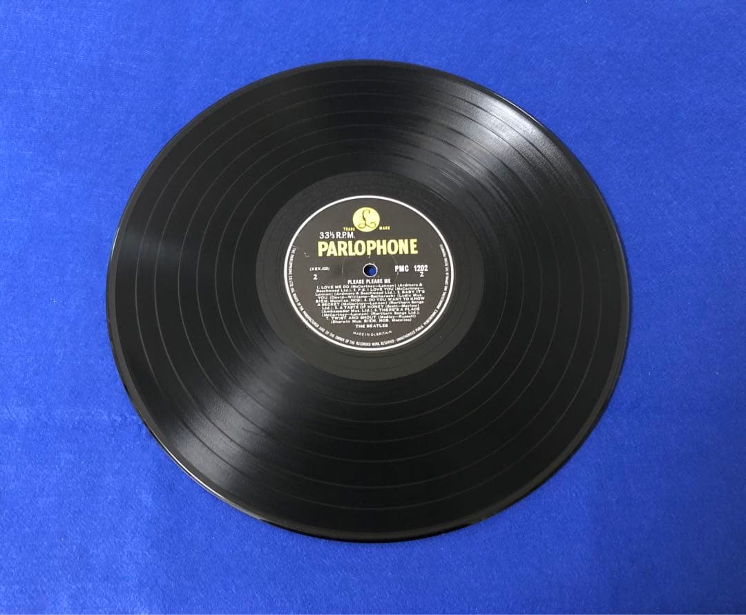 UKOrg 3rd ビートルズ Please Please Me Mono