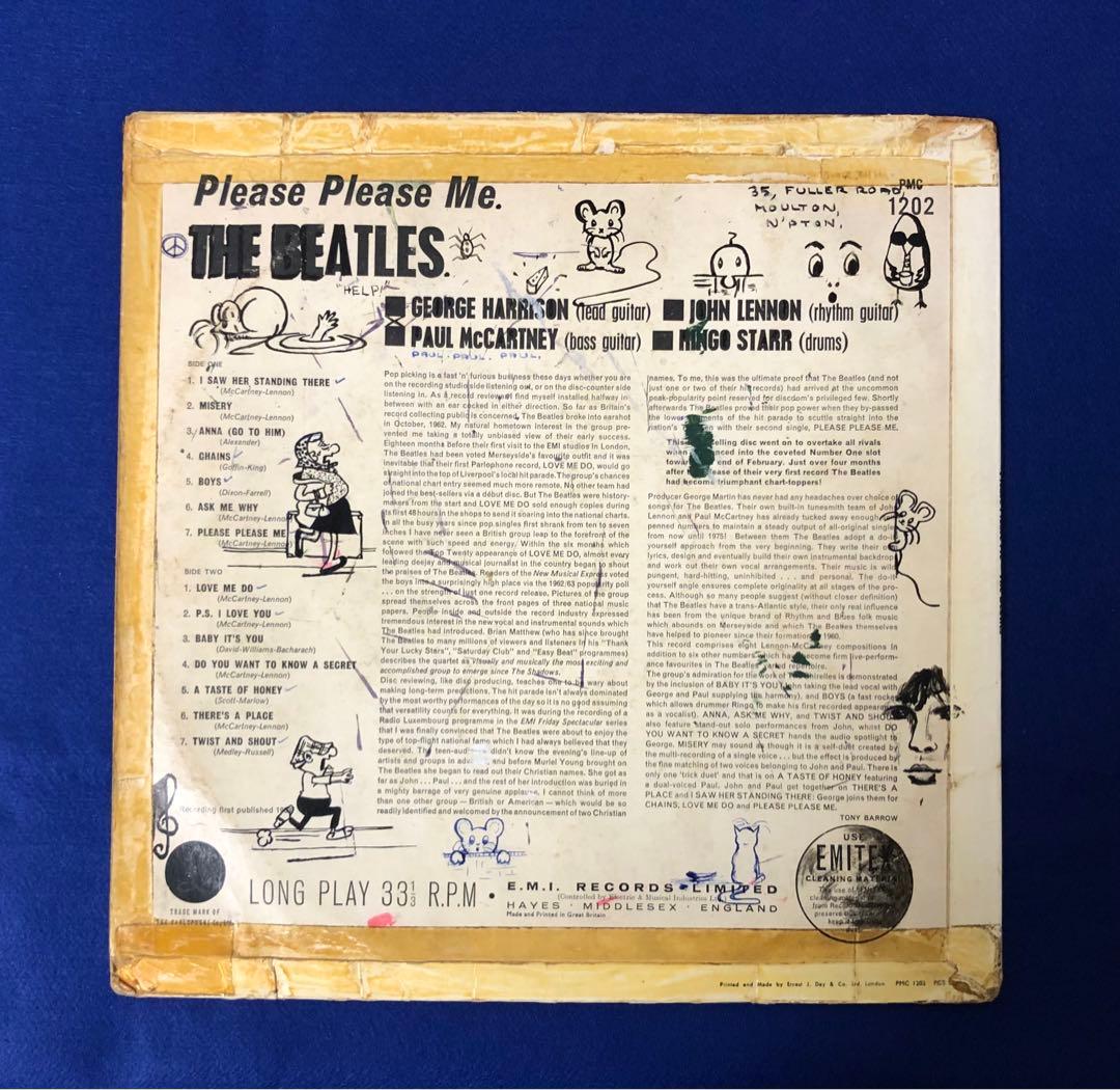 UKOrg 3rd ビートルズ Please Please Me Mono