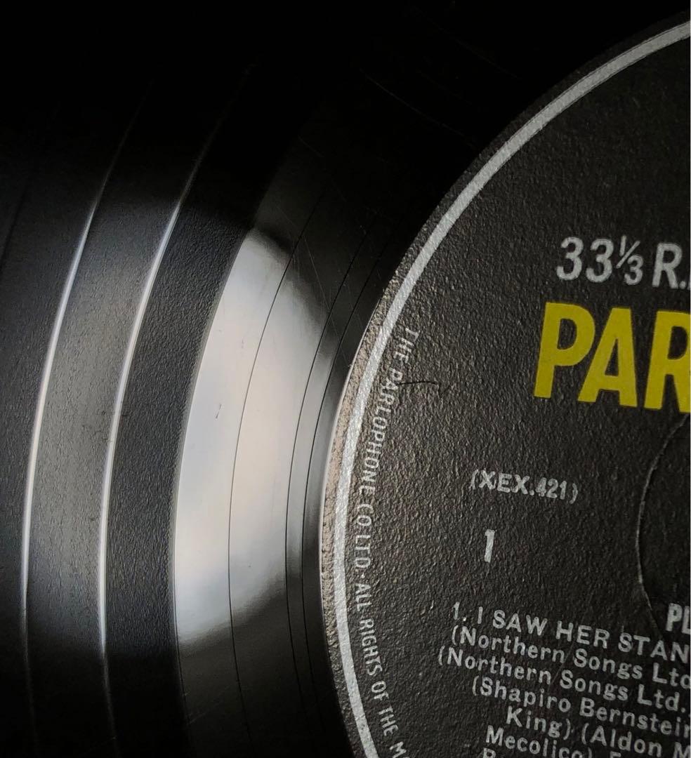 UKOrg 3rd ビートルズ Please Please Me Mono