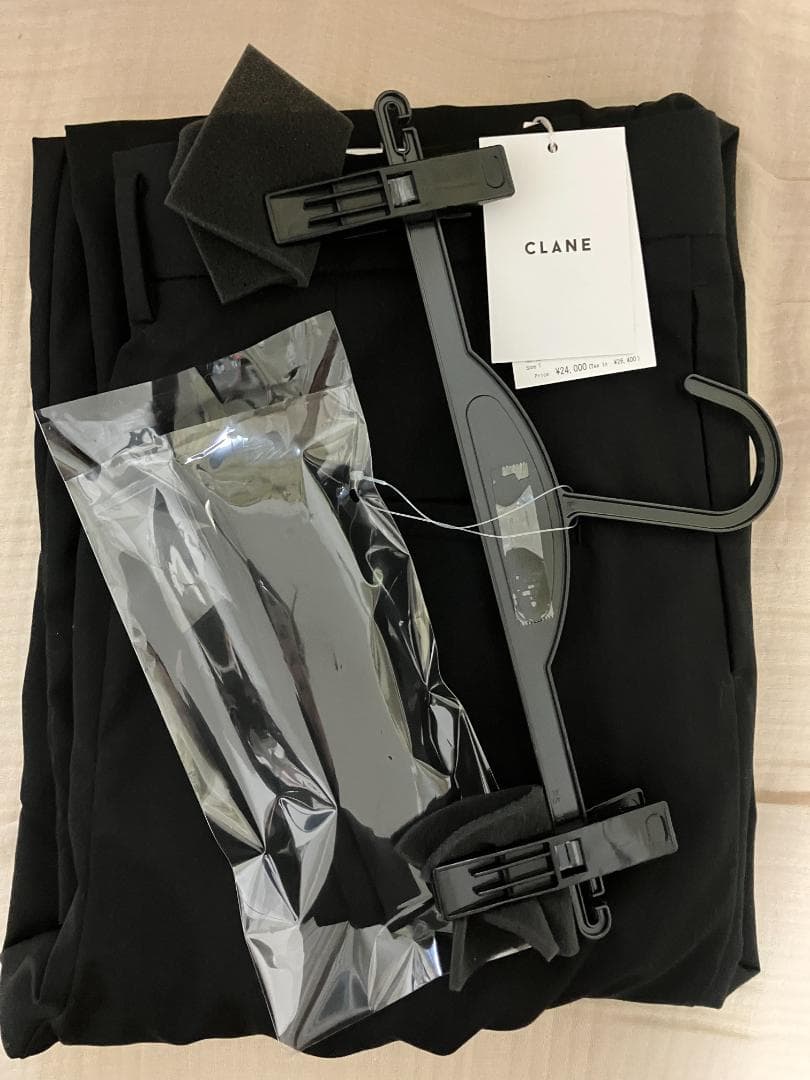 タグ付き未使用　【CLANE】WAIST BELT DAD PANTS