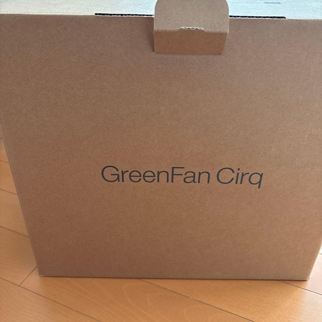 バルミューダ　Greenfan Cirq サーキュレーター ホワイト/ブラック