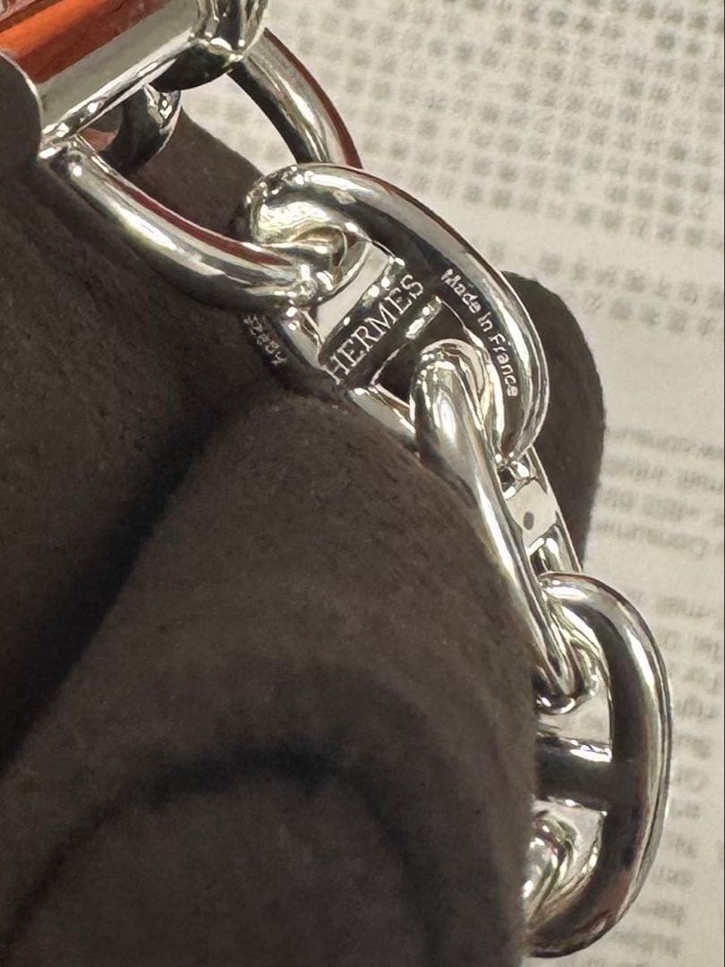 HERMES シェーヌダンクル　ブレスレット　PM 18コマ　新品未使用