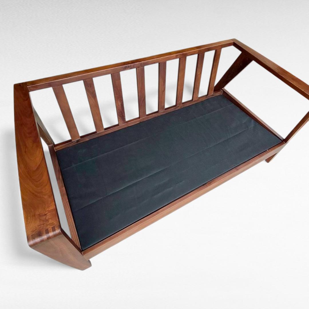 シギヤマ家具 ROSEMARY 本革ソファ ウォールナット 幅158