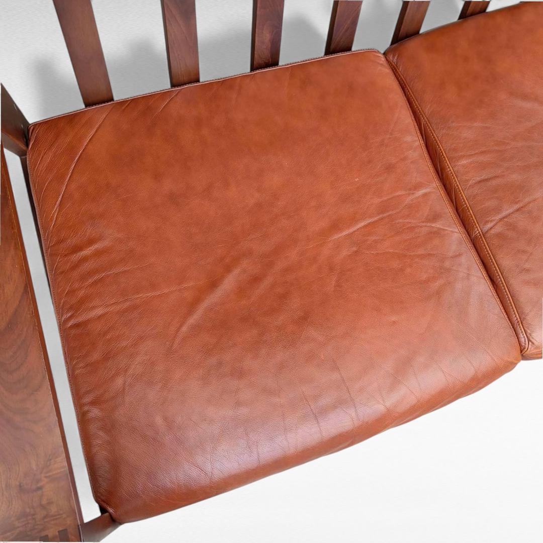 シギヤマ家具 ROSEMARY 本革ソファ ウォールナット 幅158