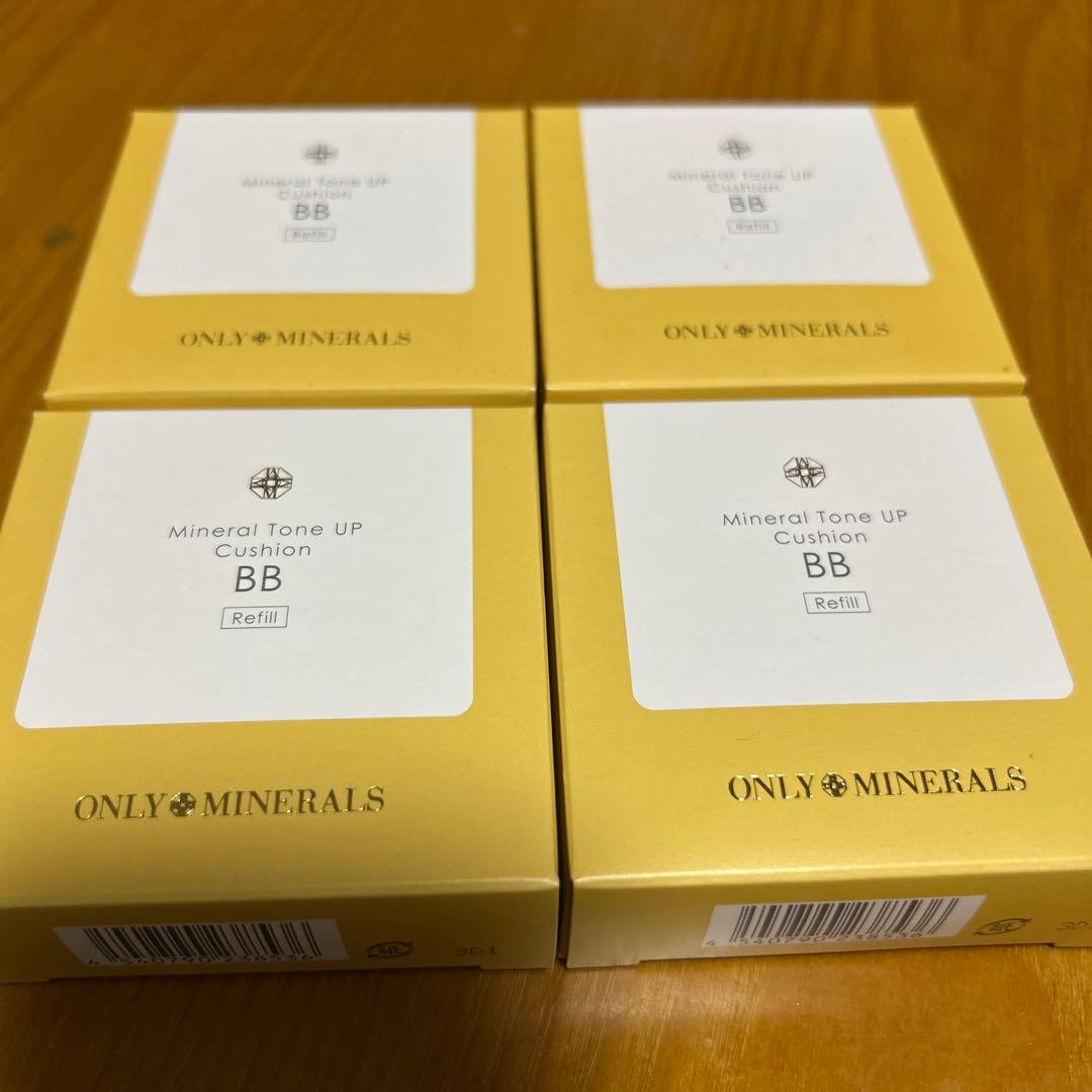 ヤーマン　オンリーミネラルトーンアップクッションＢB 4個セット