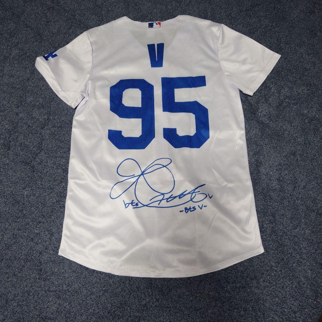 だ*ぼ様 BTS V レプリカユニフォーム　キャップ　LAドジャース