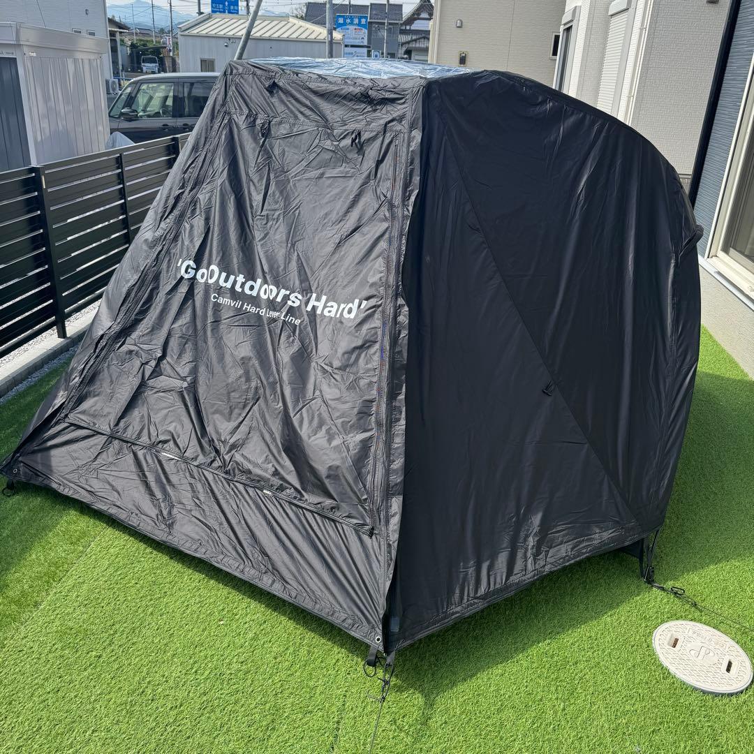 Camvil Crab 4P TCテント カニテント　ブラック TPU仕様