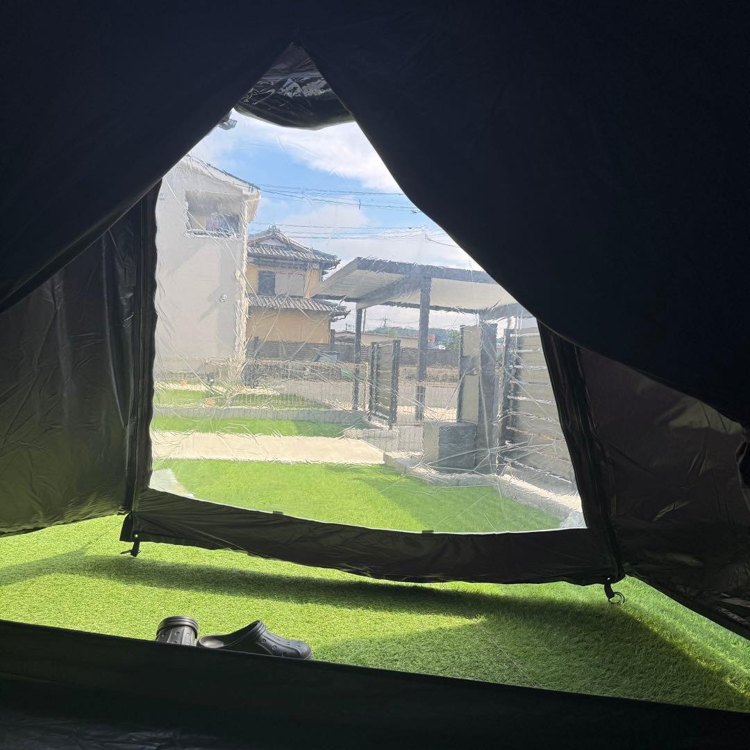 Camvil Crab 4P TCテント カニテント　ブラック TPU仕様