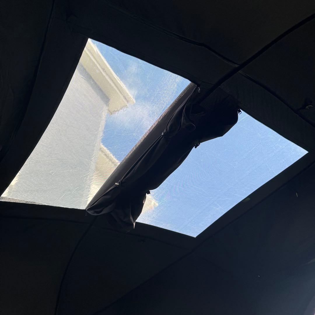 Camvil Crab 4P TCテント カニテント　ブラック TPU仕様