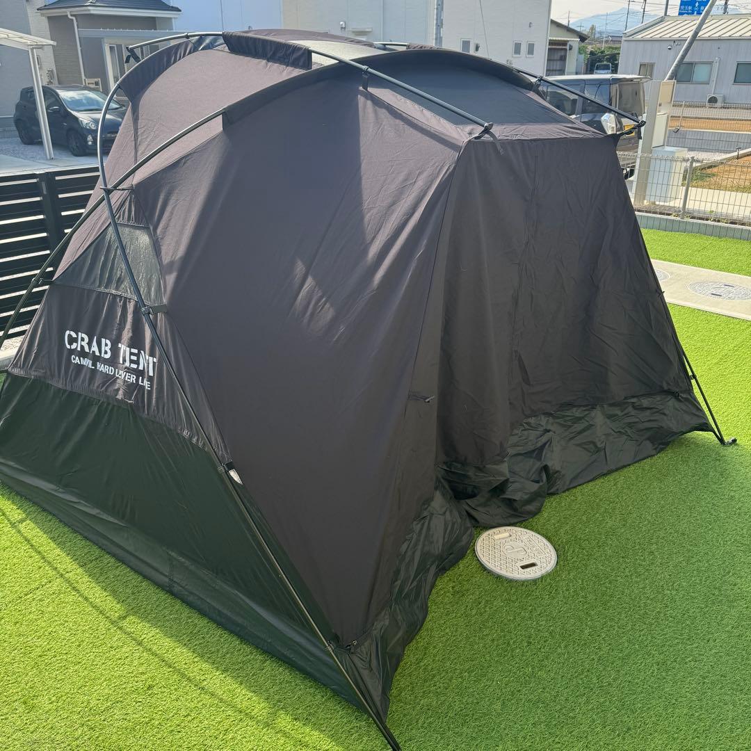 Camvil Crab 4P TCテント カニテント　ブラック TPU仕様