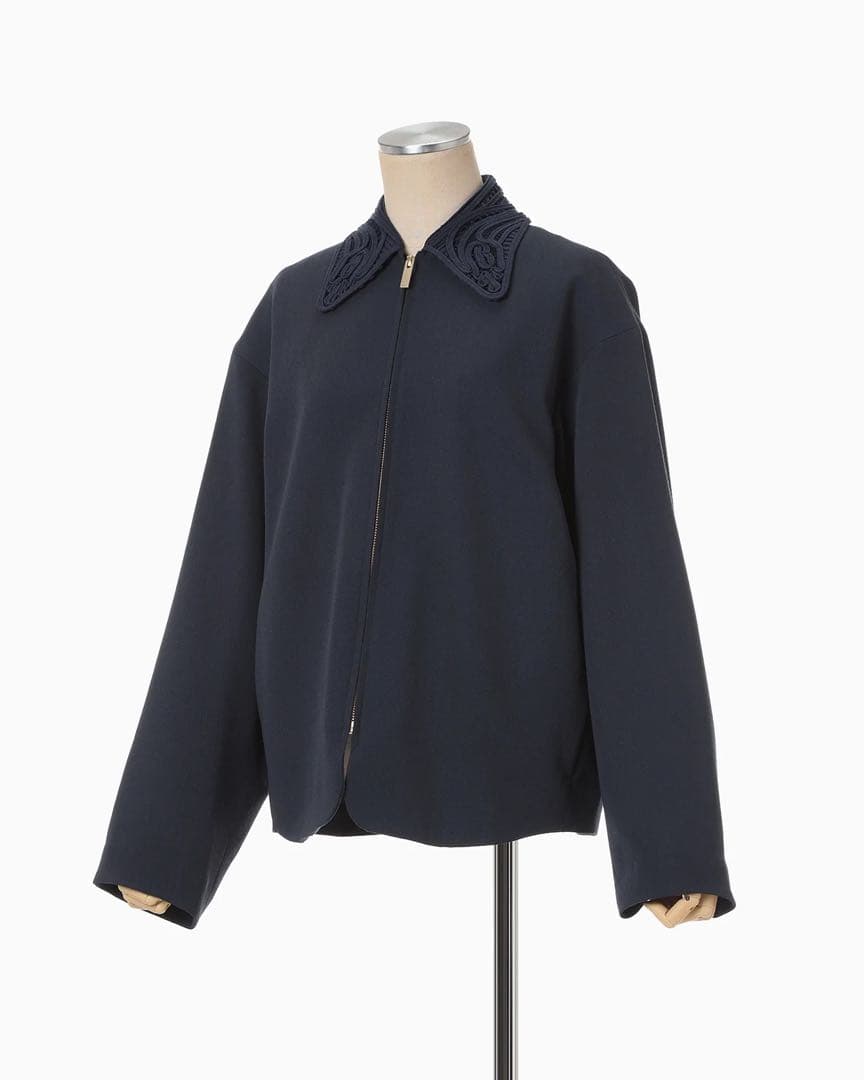 マメクロゴウチ　2025FW コード刺繍ジャケット　タグ付き