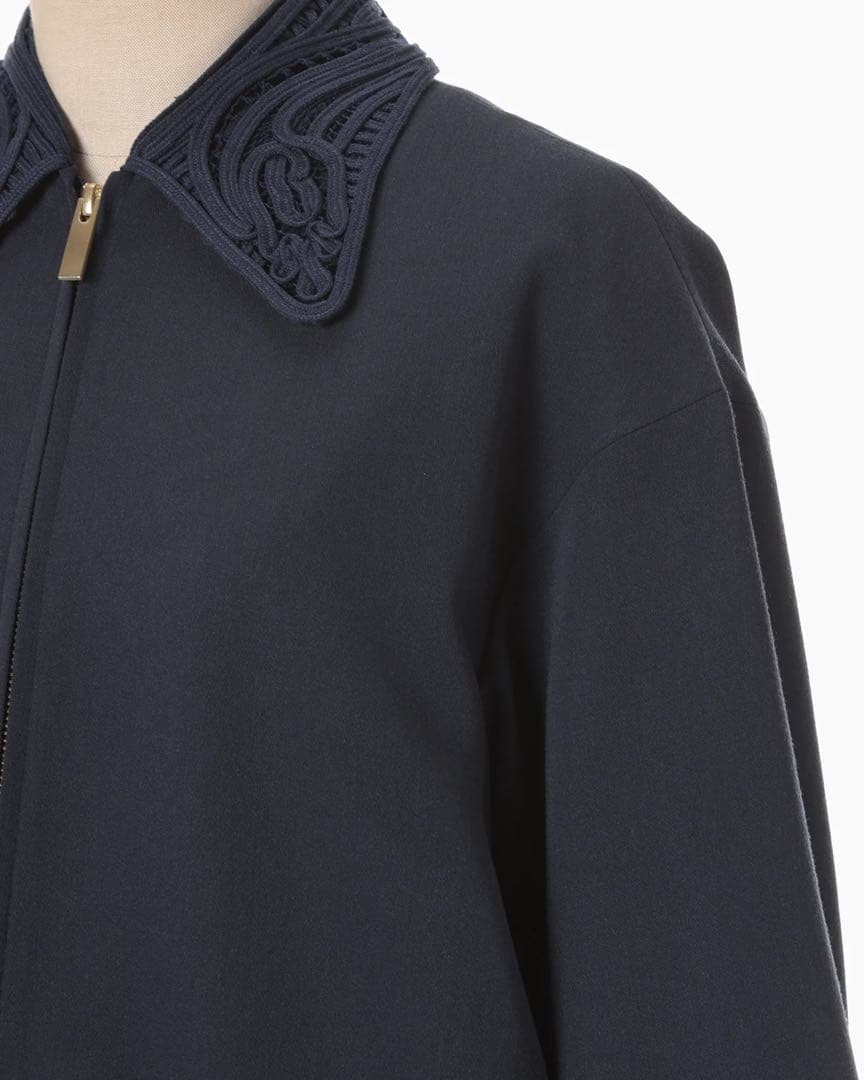 マメクロゴウチ　2025FW コード刺繍ジャケット　タグ付き