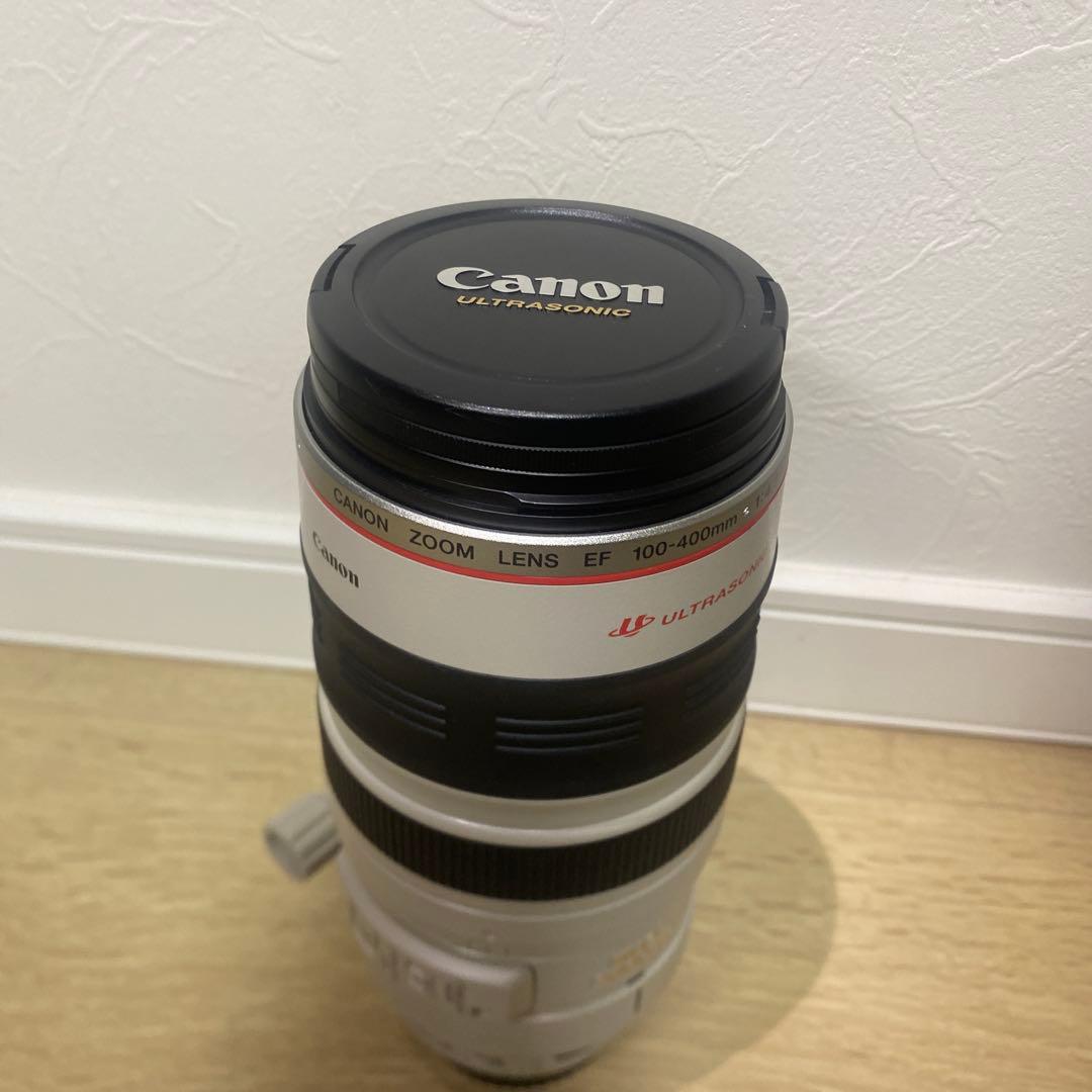 超望遠Canon EF100-400mm L IS USM(ケース・フード付き)